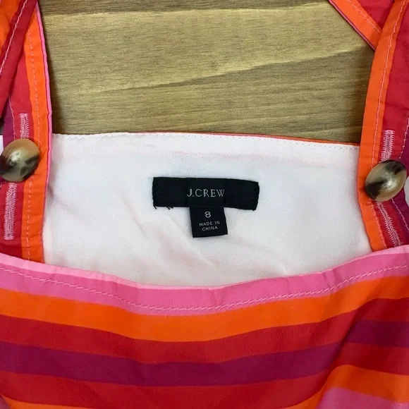 J. Crew Multicolor Striped Maxi Dress - Picture 3 of 3